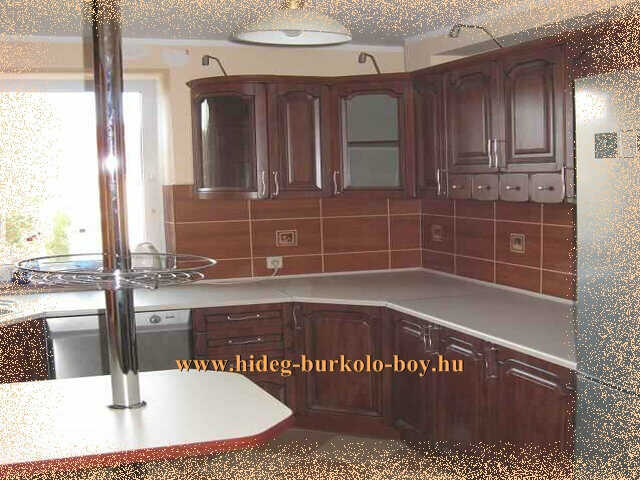 Konyha burkolás, konyhabútor épÃtés