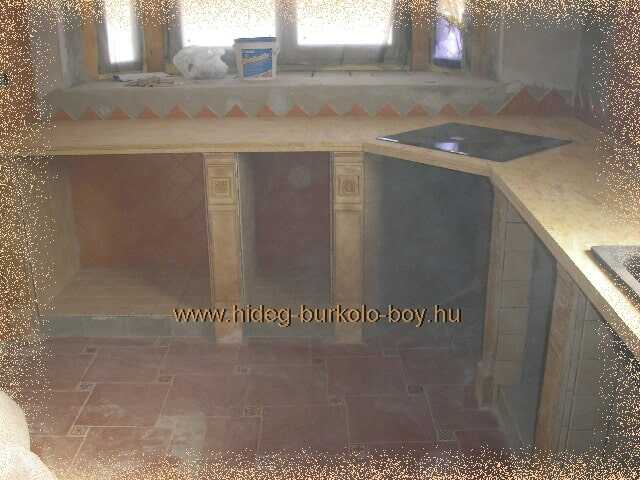 Konyha burkolás, konyhabútor épÃtés