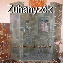 mediterrán zuhanyzó Épített zuhanykabin készítés