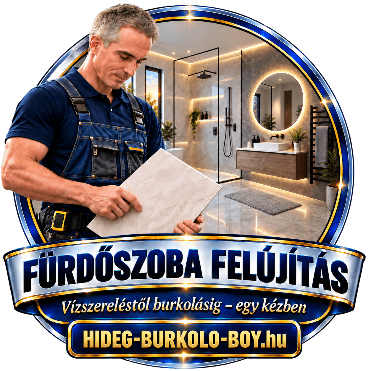 fürdőszoba feéújítás logó