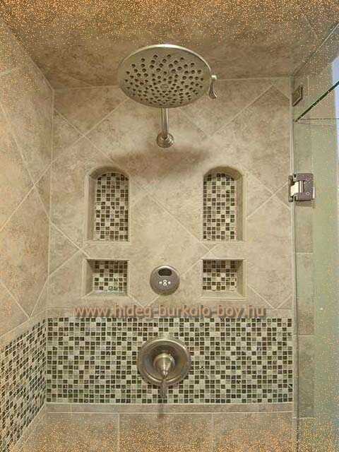 zuhanyzó falfülke